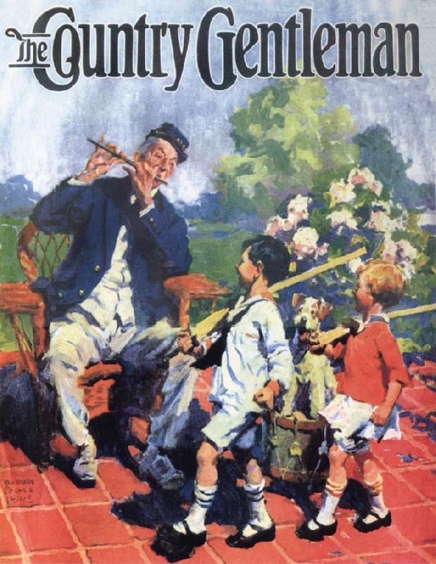 William Meade Prince Cover Painting for The Country Gentleman oil painting image